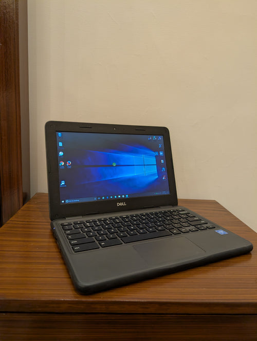 Dell Windows 10 Laptop - 4 GB Ram - 32 GB Storage - 8th Generation - 5 Hours Battery Timing