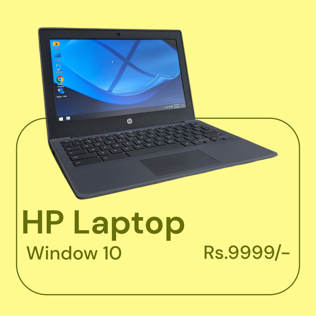 Hp Laptop 8th Generation - Window 10 - 4 GB Ram - 32 GB Storage - Type C Charger